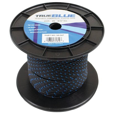 Stens Starter Rope For No 5 Solid Braid , 146-947 200 ft 146-947